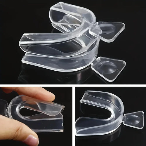 Protector Bucal Nocturno Antibruxismo – Férula de Silicona para Dientes