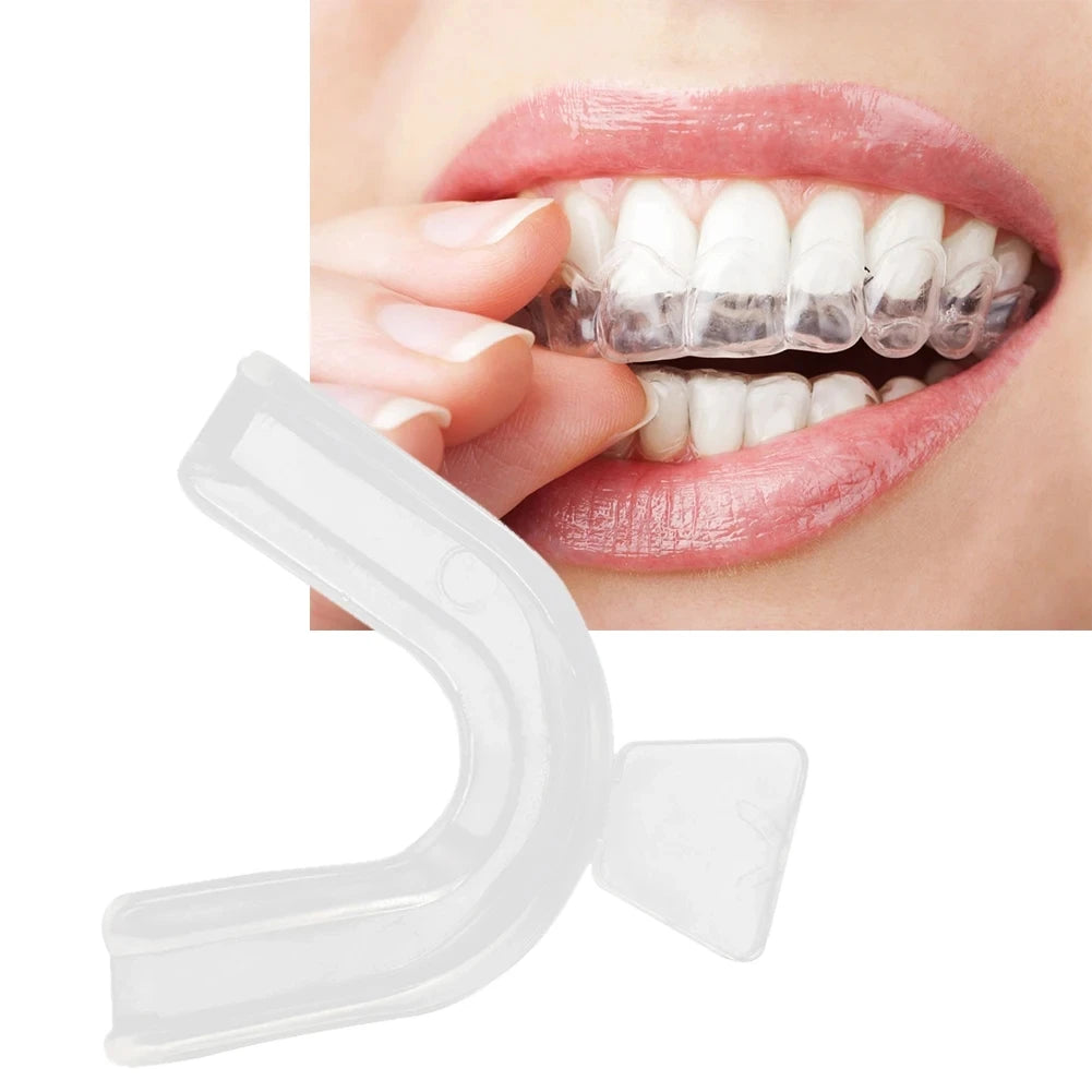 Protector Bucal Nocturno Antibruxismo – Férula de Silicona para Dientes